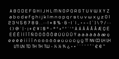 Rastera Font Poster 2