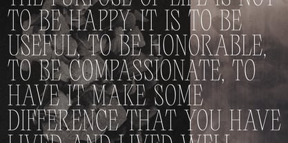 Miroje Font Poster 8