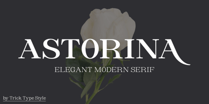 Astorina Font Poster 1