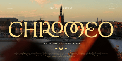 Chromeo Font Poster 1