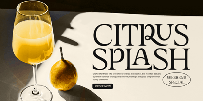 Chromeo Font Poster 7