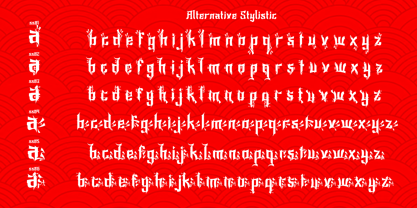 Kiyomori Font Poster 7