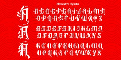 Kiyomori Font Poster 5