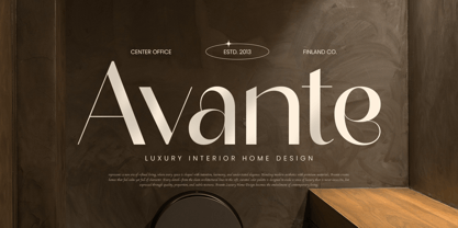 Chamer Font Poster 3
