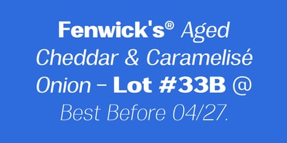Degora Font Poster 9