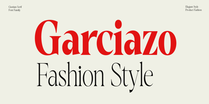 Gustian Font Poster 5
