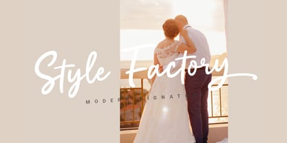 Casual Flow Font Poster 4