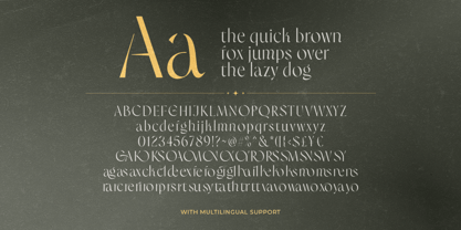 Glavoire Font Poster 10