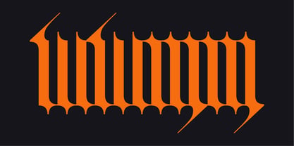 DG Wrapelum Font Poster 4