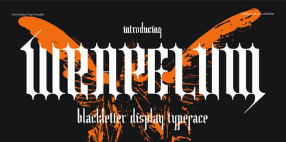 DG Wrapelum Font Poster 1