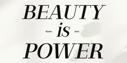 Ripete Font Poster 2