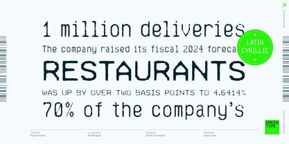 Hypermarket Font Poster 7