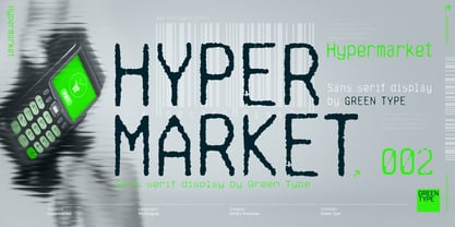 Hypermarket Font Poster 1