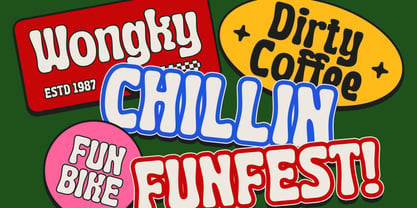 Funkio Font Poster 6