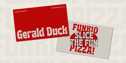 Funkio Font Poster 5
