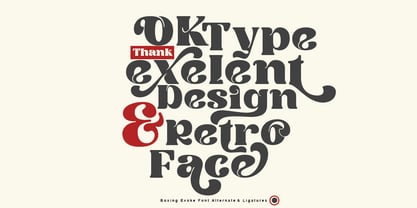 Boxing Evoke Font Poster 2
