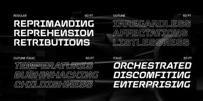 Maxina Font Poster 8