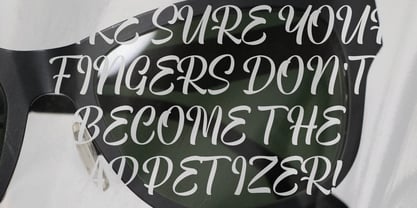 Meliga Font Poster 9