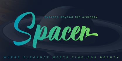 Meliga Font Poster 4