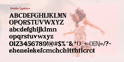 Bredilo Font Poster 9