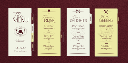 Latica Marcia Script Font Poster 9
