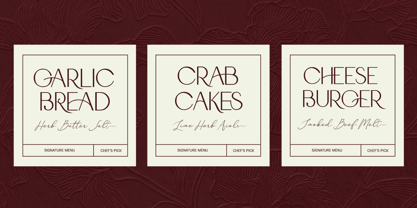 Latica Marcia Script Font Poster 5