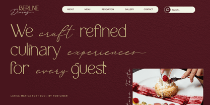 Latica Marcia Script Font Poster 7