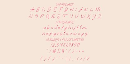 Rosy Meadow Font Poster 5