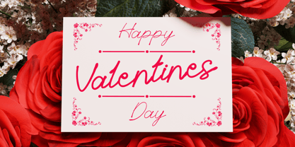 Rosy Meadow Font Poster 3