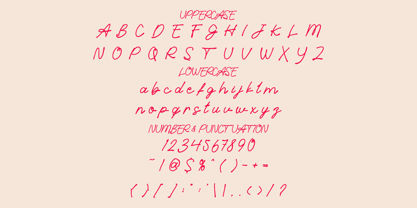 Rosy Meadow Font Poster 6