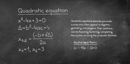 JM Handwritten Font Poster 4