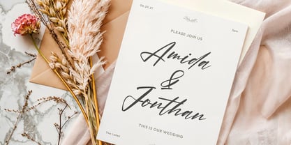 Amorelle Font Poster 5