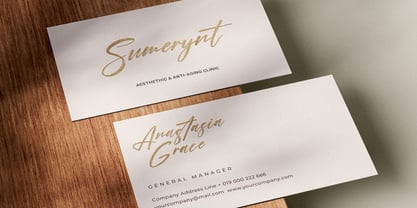 Amorelle Font Poster 7