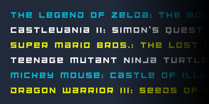 Scendero Font Poster 10