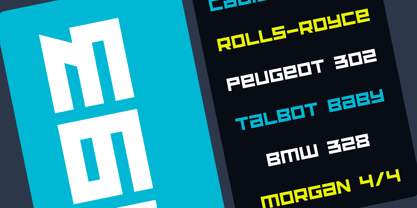 Scendero Font Poster 6