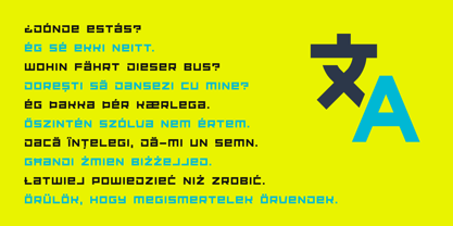 Scendero Font Poster 14