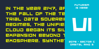 Scendero Font Poster 7