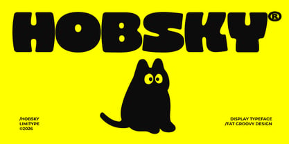Hobsky Font Poster 1