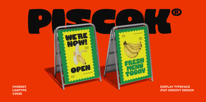 Hobsky Font Poster 7