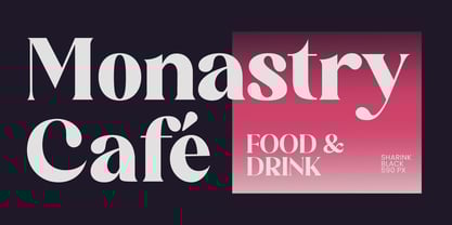 Sharink Font Poster 7