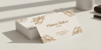 Nalkor Serif Font Poster 8