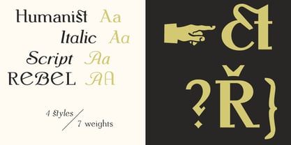 Monch Neue Font Poster 2