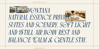 Blue Cosmic Font Poster 6