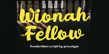 Wionah Fellow Font Poster 1