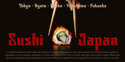 Katsuha Font Poster 9