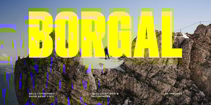 Borgal Font Poster 1