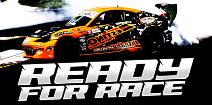 Garco Racing Font Poster 7