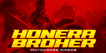 Garco Racing Font Poster 5