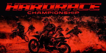 Garco Racing Font Poster 2