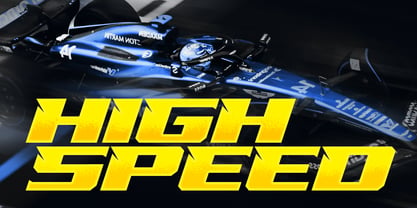 Garco Racing Font Poster 4